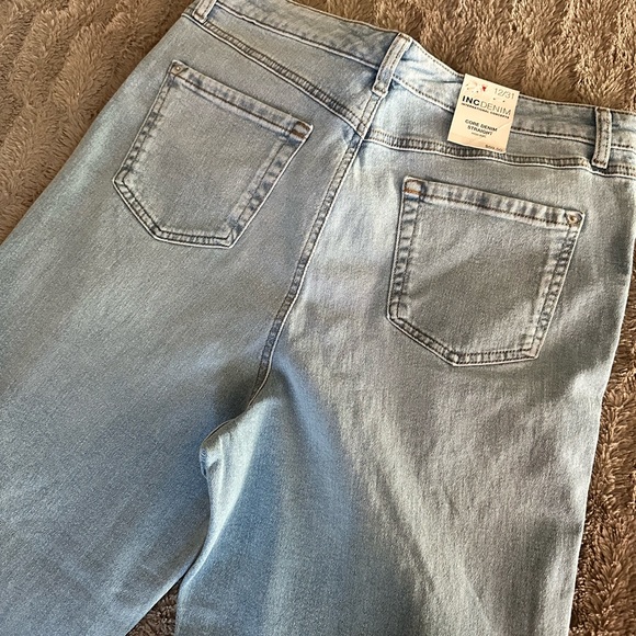 INC denim pants size 12/31 in new blue - Picture 13 of 16